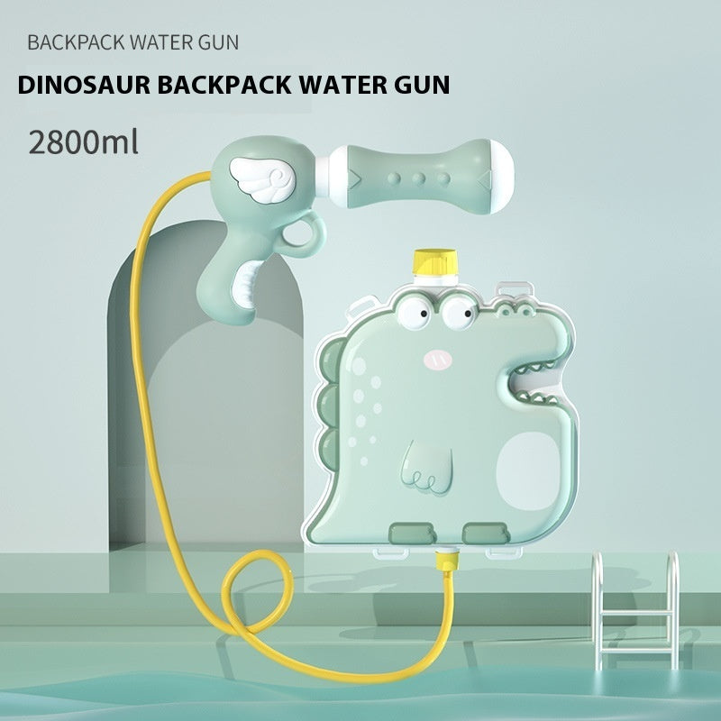 Children's Cartoon Backpack Water Gun Water Beach Toys - LJ Enterprise